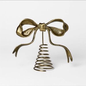 Metal Bow Tree Topper from Threshold™ designed with Studio McGee
